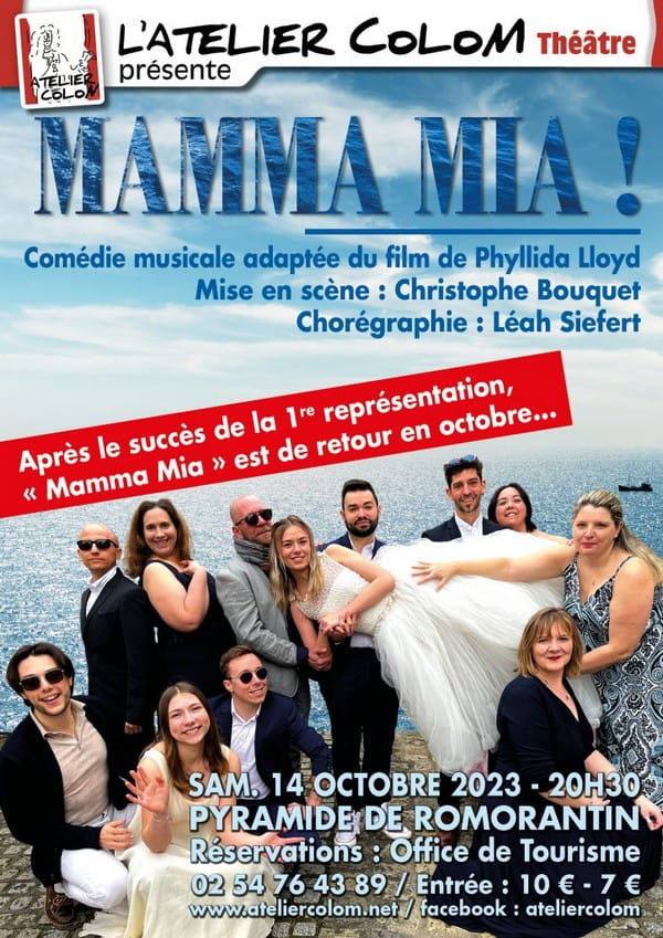 Comédie musicale 'Mamma mia'à la Pyramide de Romorantin